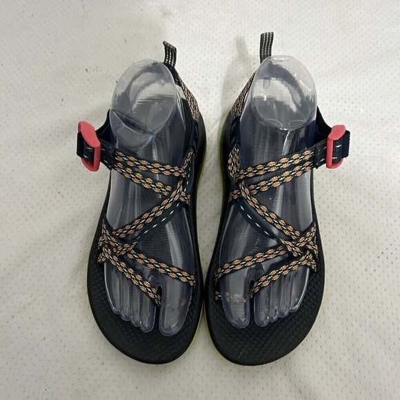 Chaco ZX/1 Ecotread Fiesta Youth Kids Size 5 Sandals Adjustable Hiking J180218 - Picture 1 of 9
